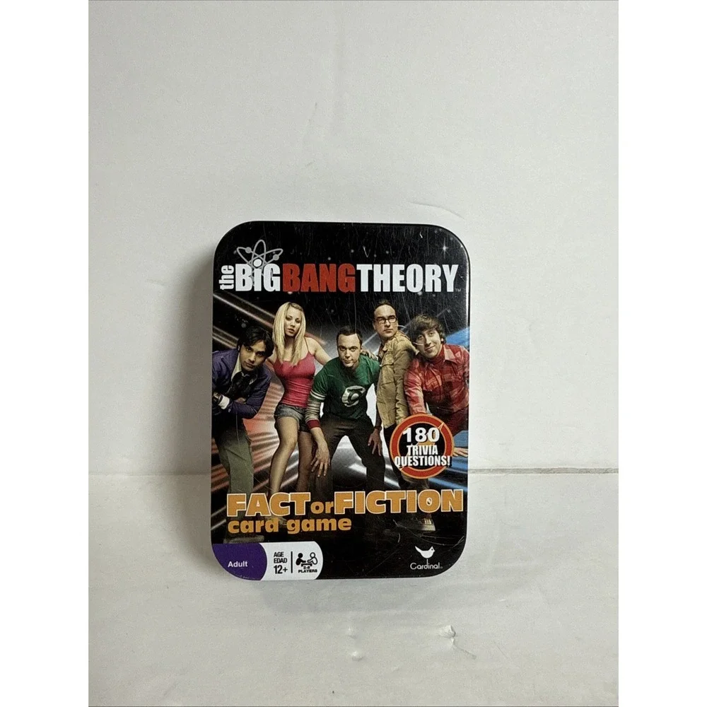 The Big Bang Theory Fact‎ or Fiction Card Game Travel Size